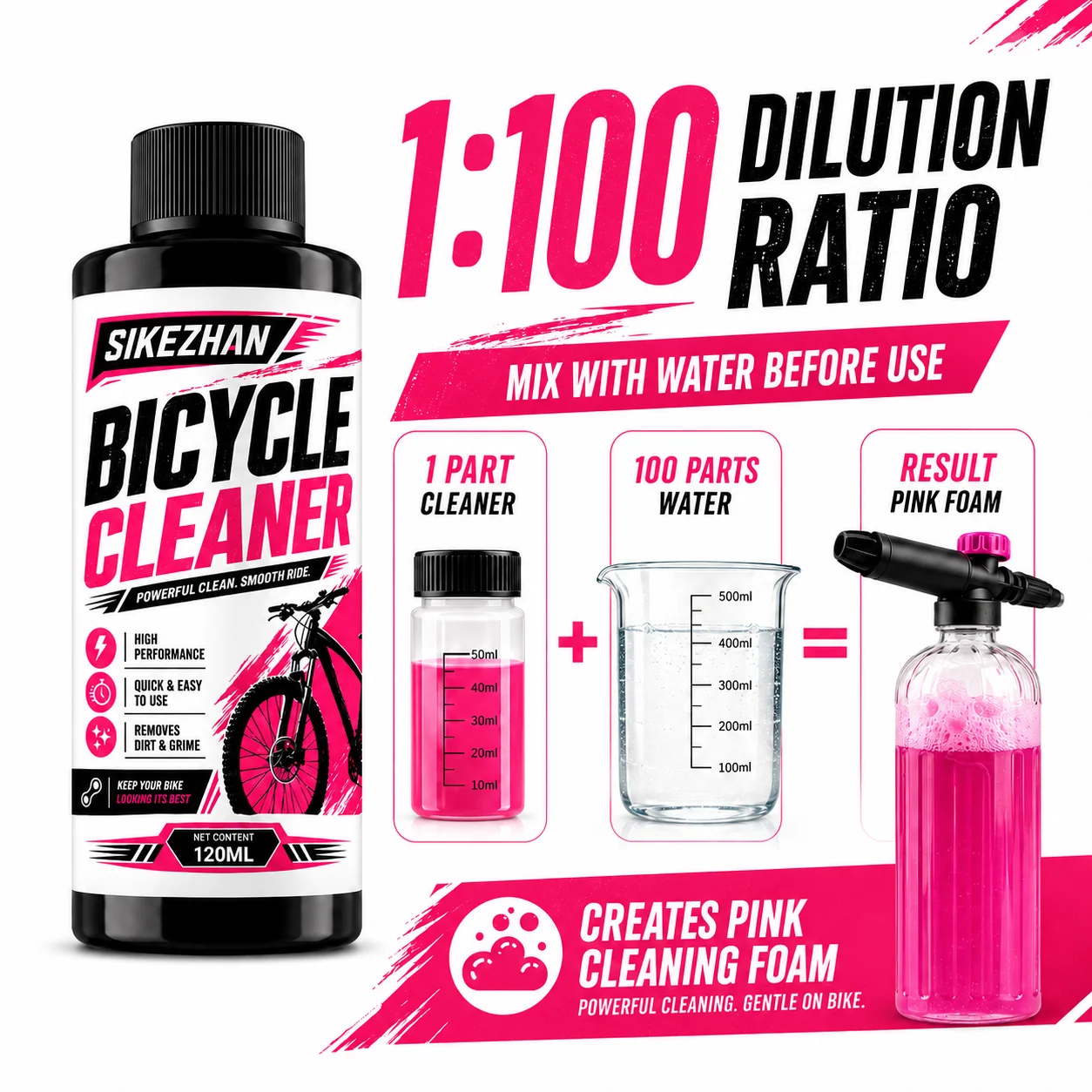 SIKEZHAN 120ml Fietsreiniger K - Chain Breaker recensie en prijs