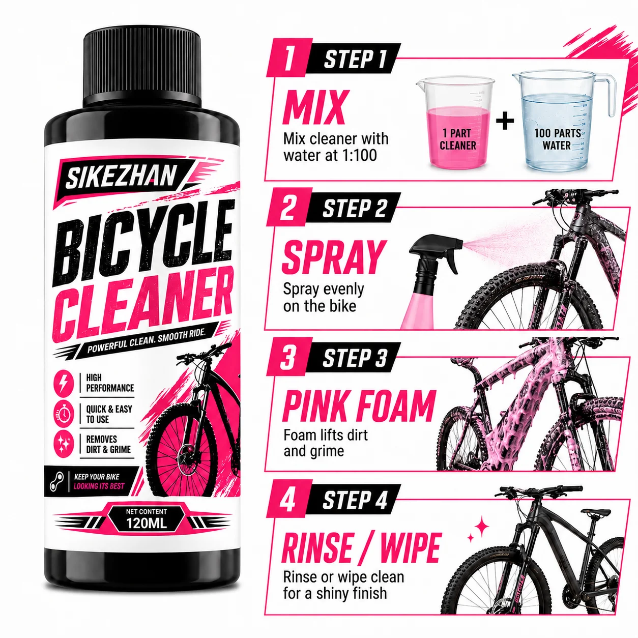 SIKEZHAN 120ml Fietsreiniger K - Chain Breaker recensie en prijs