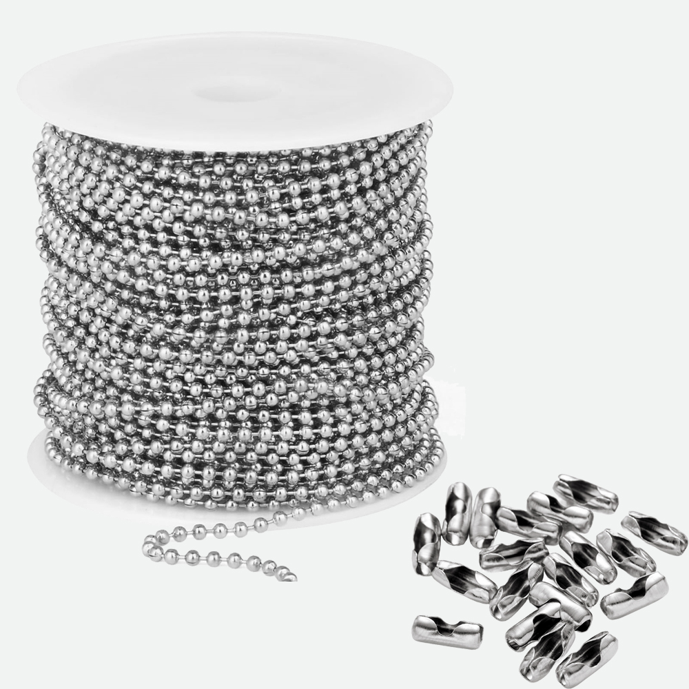 10m roestvrijstalen kralenkoge - Roller Chain recensie en prijs