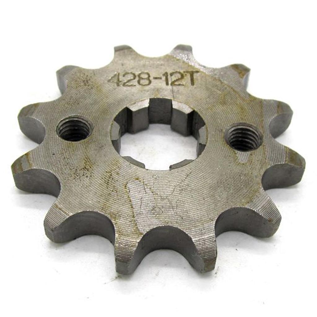 Stalen 12T achtertandwiel voor - 428 Chain recensie en prijs