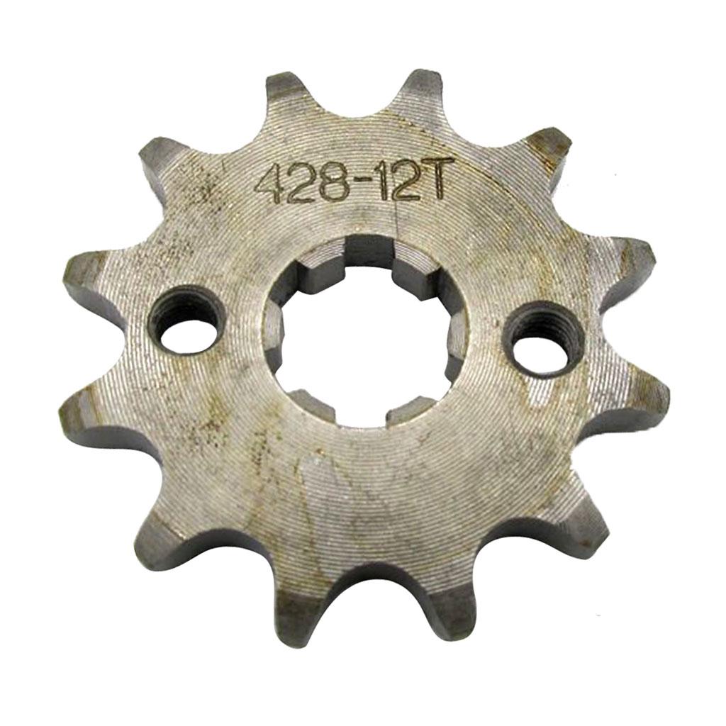 Stalen 12T achtertandwiel voor - 428 Chain recensie en prijs