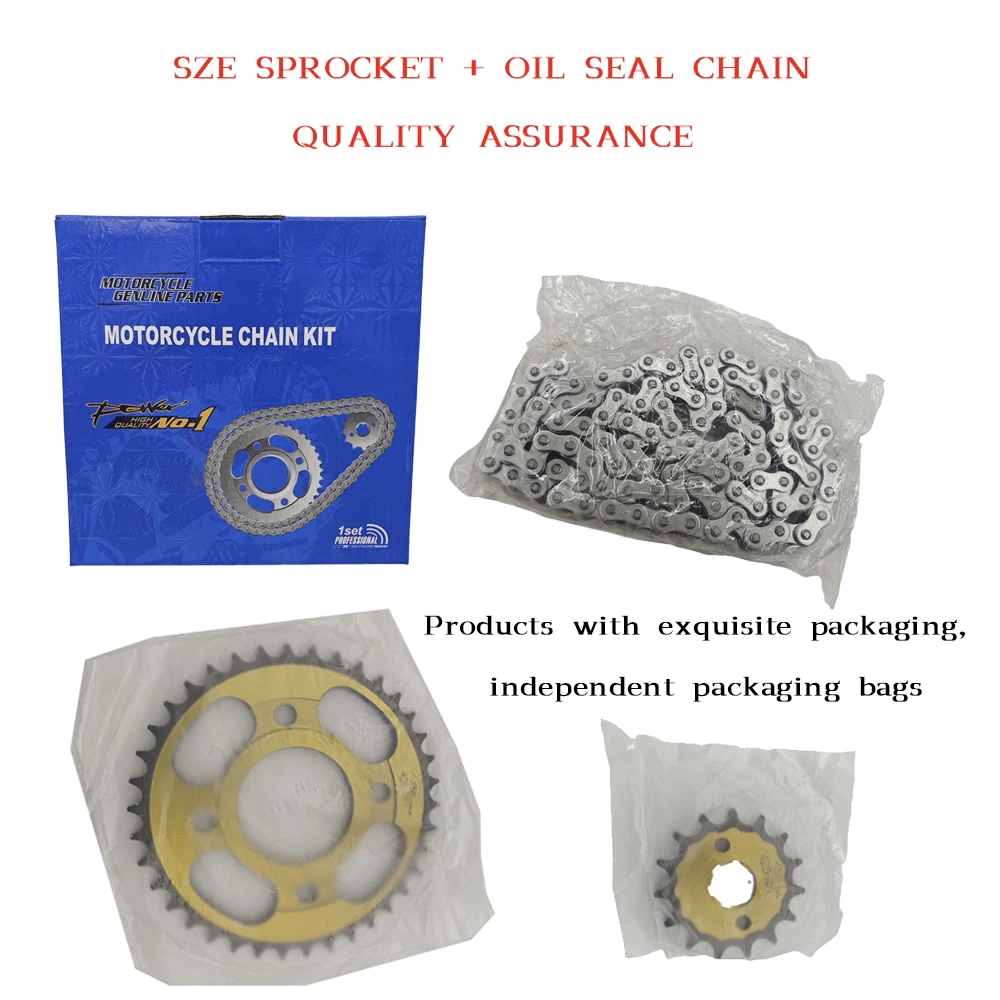 CG125 38T+15T 428H-102L Stille - 428 Chain recensie en prijs